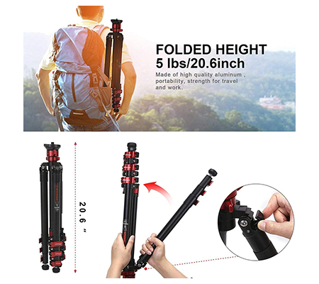 iFootage Gazelle TA5 Uprise Aluminum Tripod