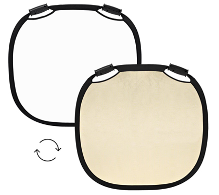 Profoto Collapsible Reflector Sunsilver/White Medium.