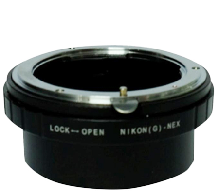 3rd Brand Adapter Nikon G Lens to Sony NEX Camera